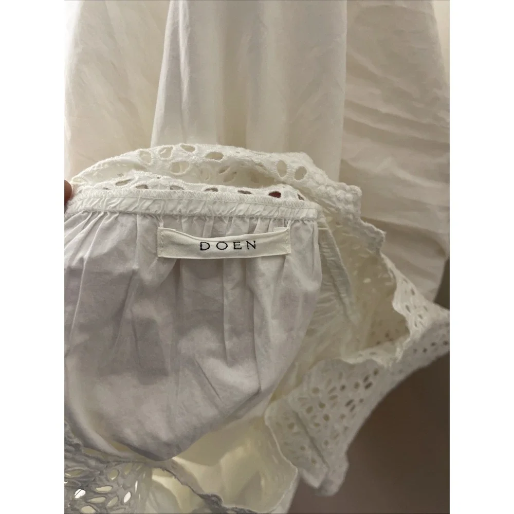 Doen White Lace Maxi Dress - Picture 9 of 11